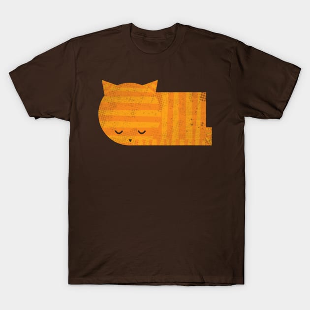 Sleeping Tabby T-Shirt by BeanePod